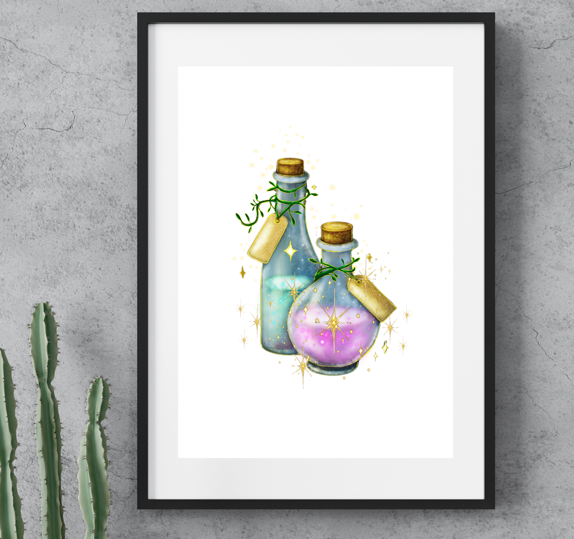 Potions ~ A4 Art Print