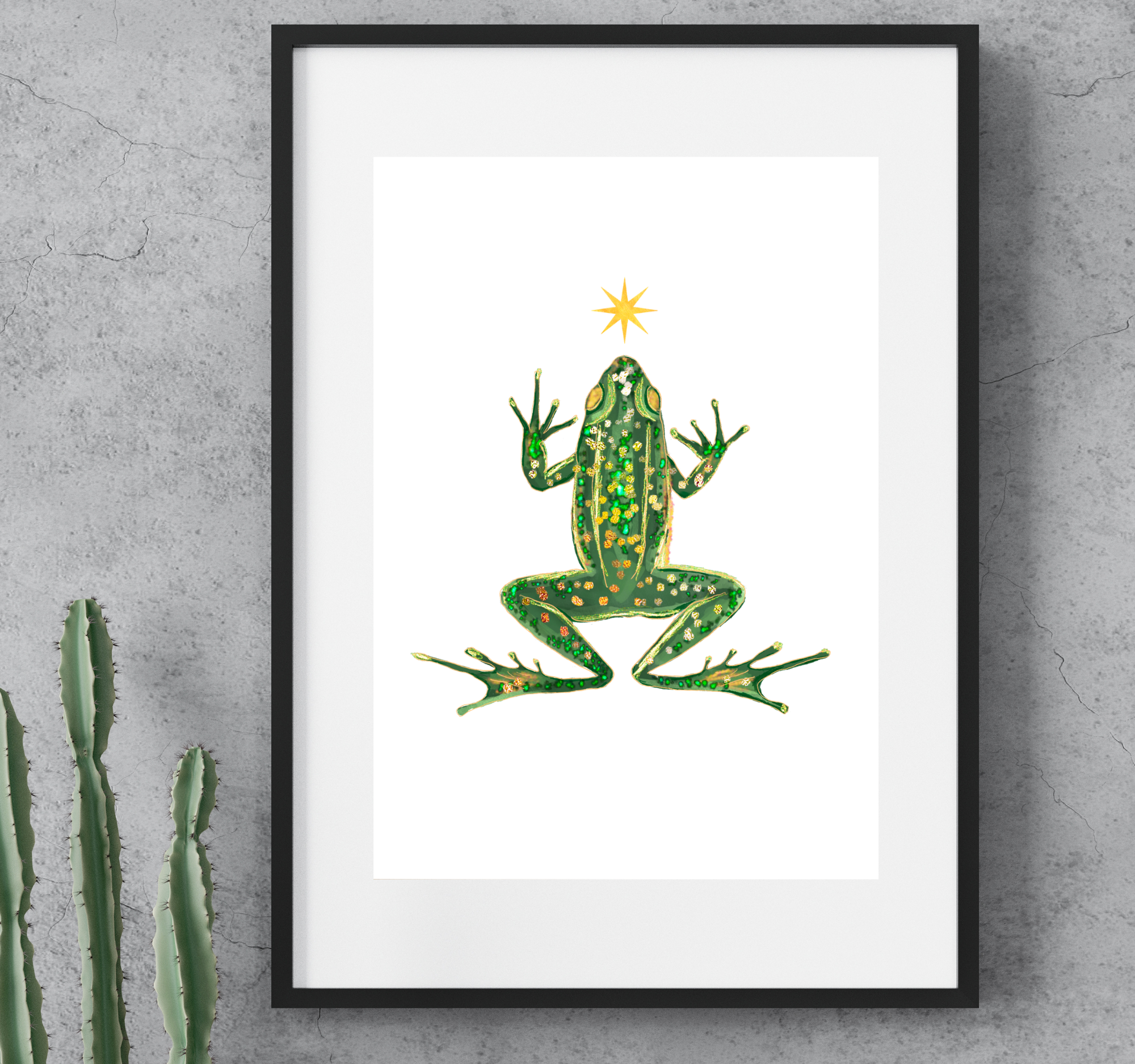 Frog ~ A4 Art Print