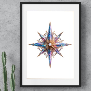 Guiding Star ~ A4 Art Print