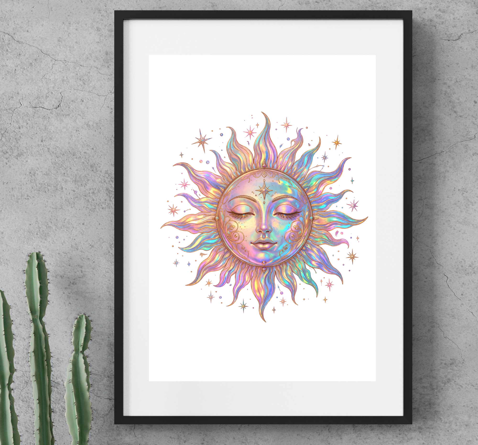 Celestial Sun ~ A4 Art Print