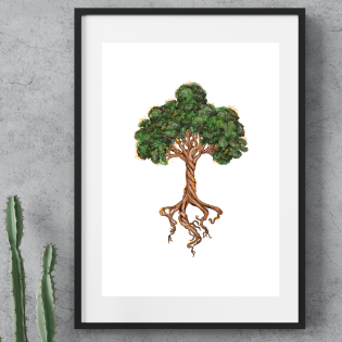 Enchanted Tree Art Print
