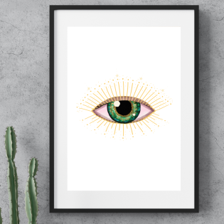 Don't Blink or you'll miss it ~ A4 Art Print