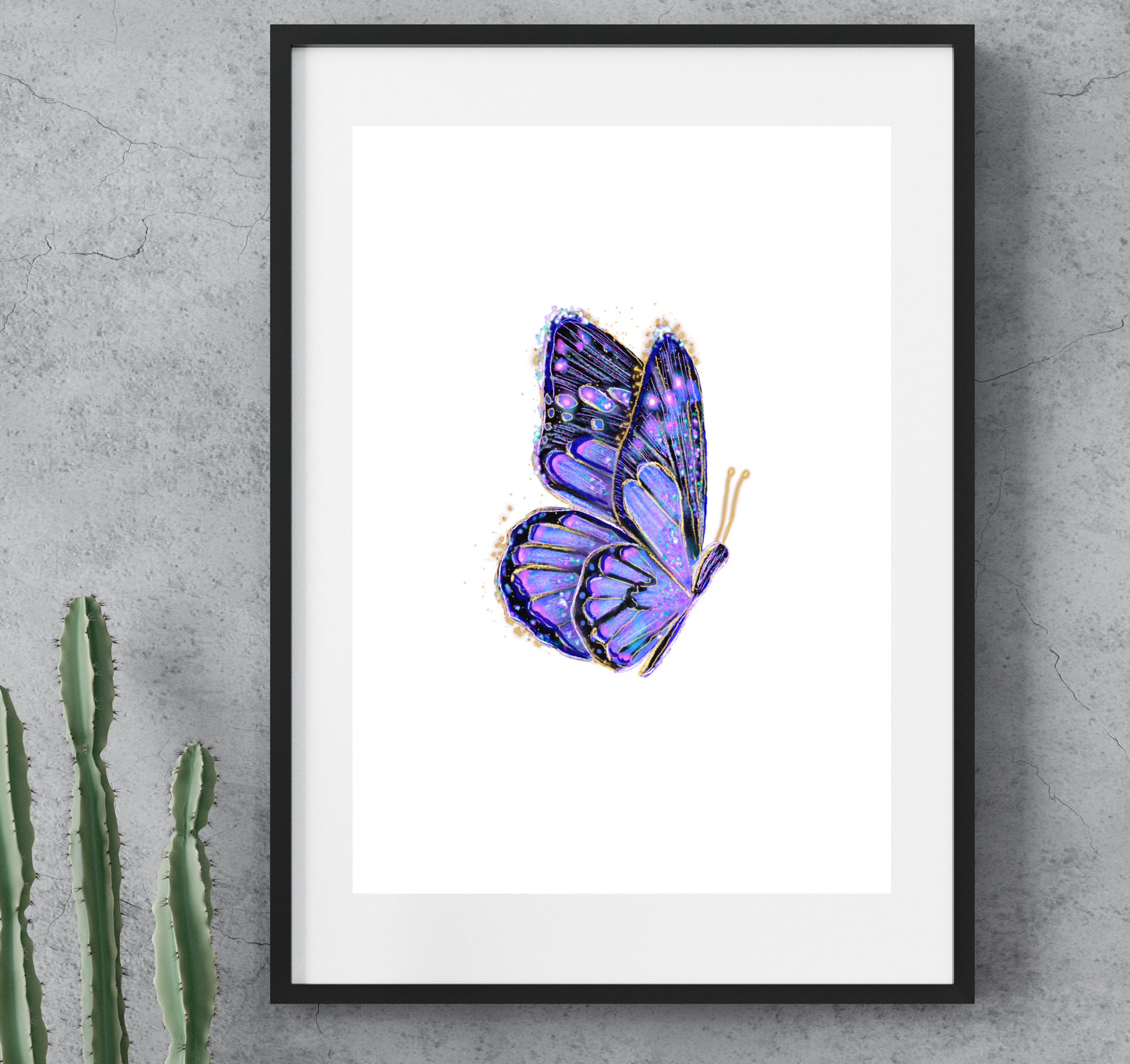Fly away with me ~ A4 Art Print