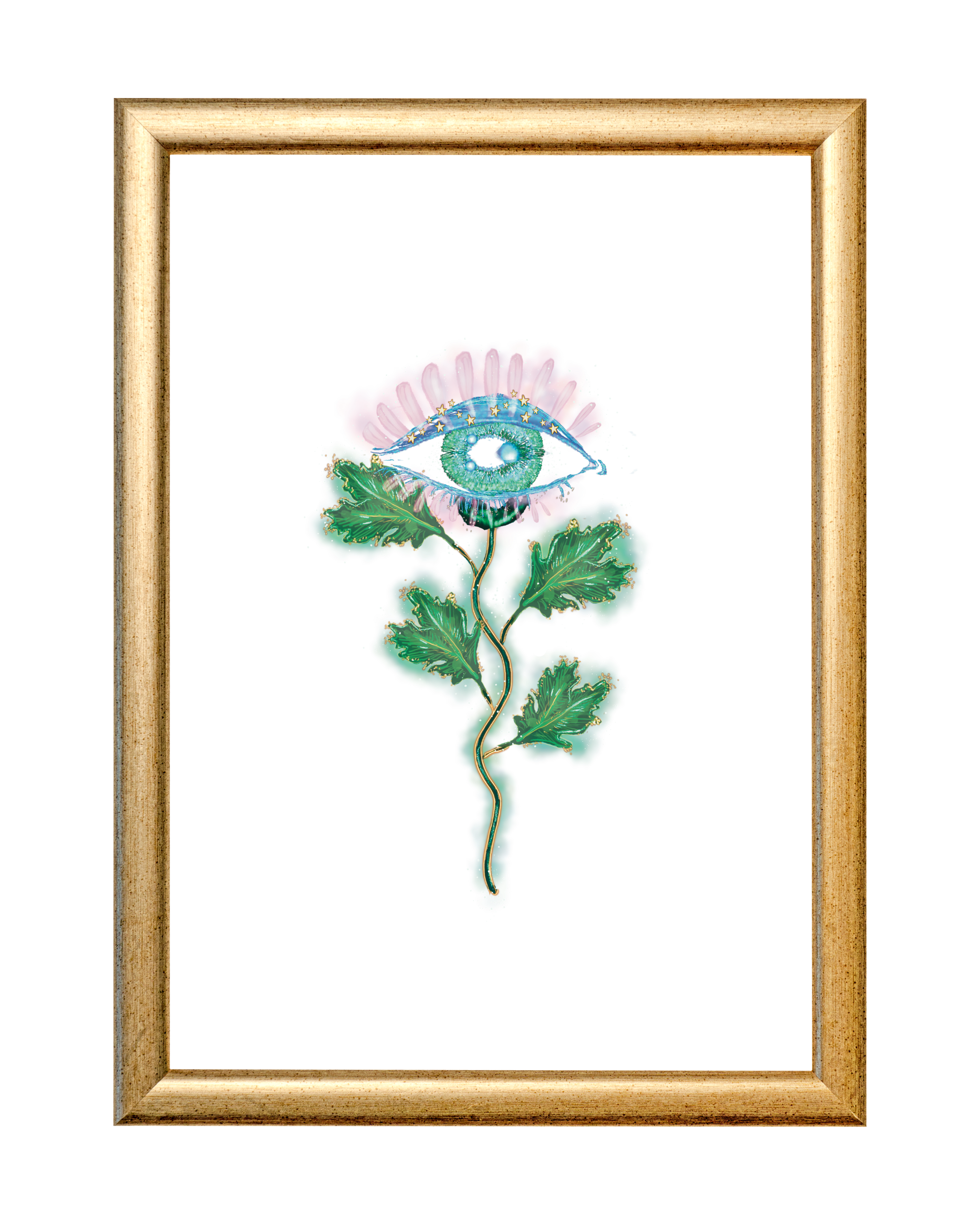 Flower Eye ~ A4 Art Print - Image 2