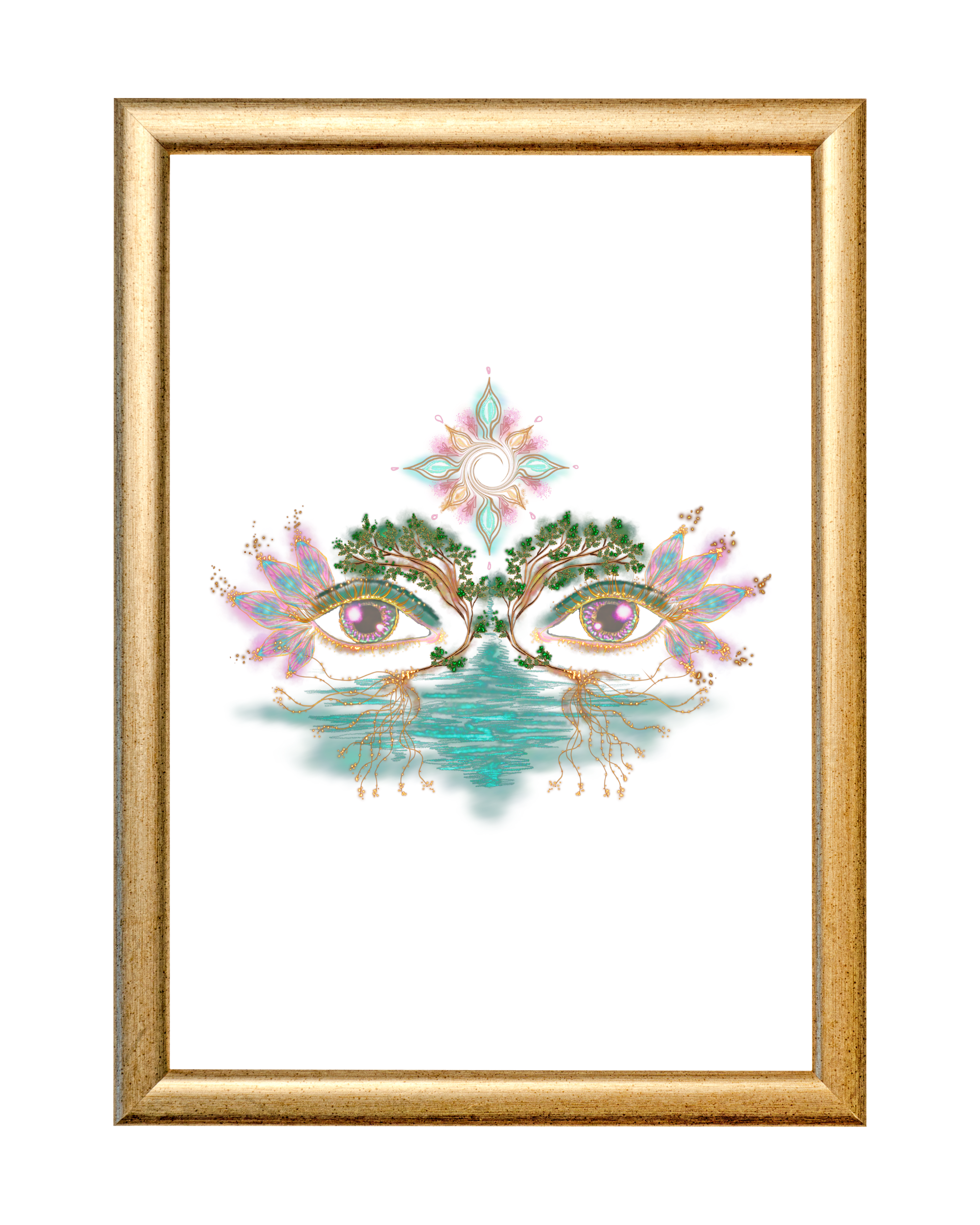 Look into my eyes ~ A4 Art Print - Image 2