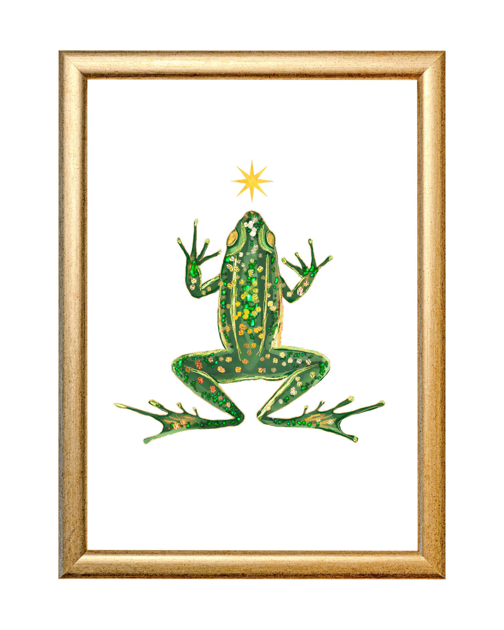 Frog ~ A4 Art Print - Image 2